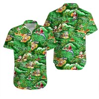 Vintage Christmas Themed Hawaiian Shirt