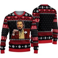 Laughing Leo Ugly Christmas Sweater