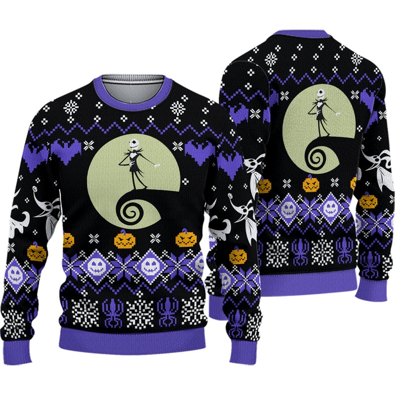 Nightmare Before Christmas Ugly Christmas Sweater — Chandails pour hommes