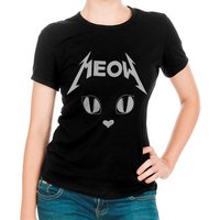 Meow Heavy Metal Cat T-shirt