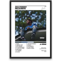 J. Cole - 2014 Forest Hills Drive | Album Cover Poster