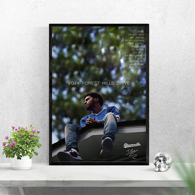 2014 Forest Hills Drive Album Poster — Affiches et impressions