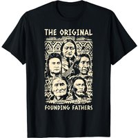 Original Founding Fathers Native American Indian Tribe Pride T-shirt — T-shirts pour hommes