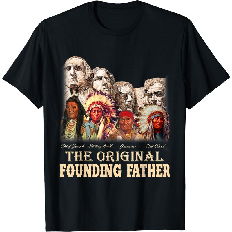 Original Founding Fathers Native American T-shirt — T-shirts pour hommes