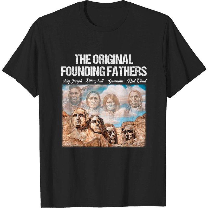 The Original Founding-fathers Native American T-shirt — T-shirts pour hommes