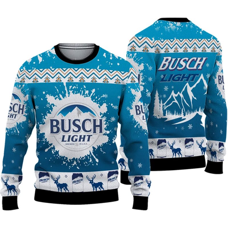 Light Beer Merry Christmas Sweater — Chandails pour hommes