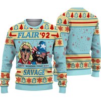 Flair 92 Savage Ugly Christmas Sweater