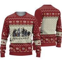 Fellowship Lotr Ugly Christmas Sweater