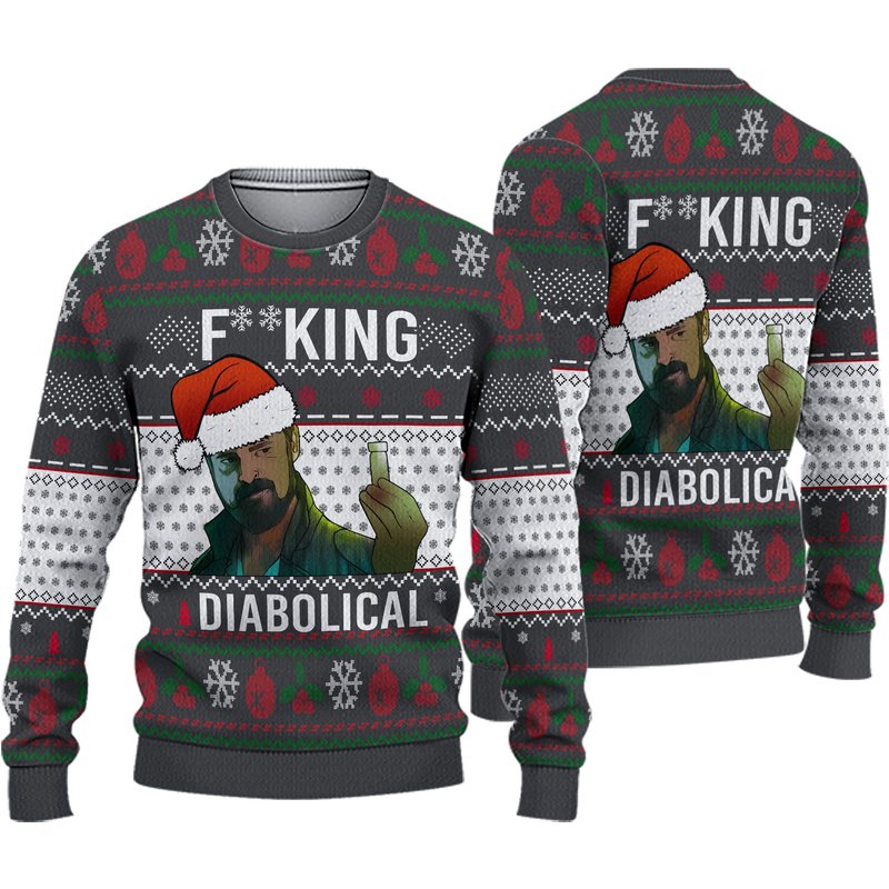 The Boys Billy Butcher Ugly Christmas Sweater — Chandails pour hommes
