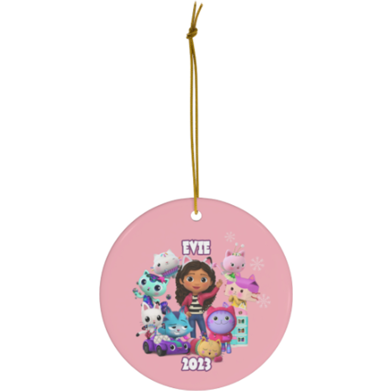 Custom Gabby Gabby Ornament, Gabby's Dollhouse — Ornements