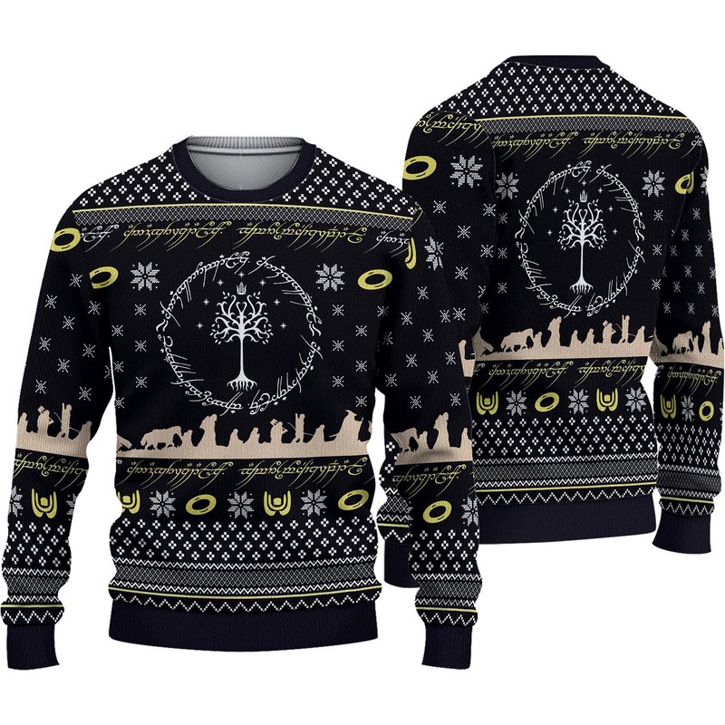 The Lotr Ugly Christmas Sweater — Chandails pour hommes