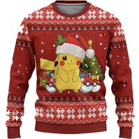 Pikachu Anime Ugly Christmas Sweater