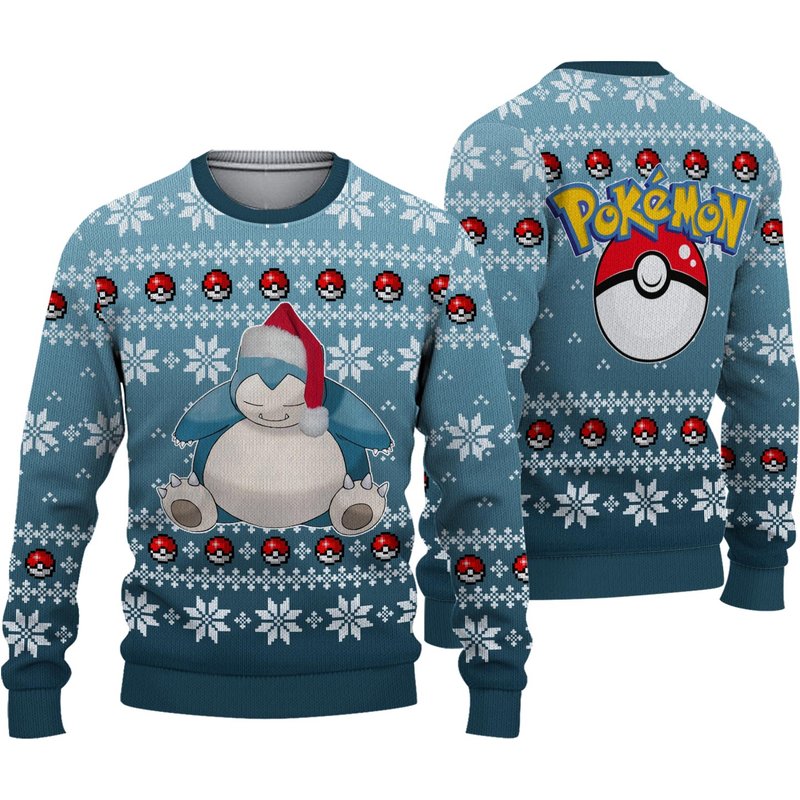 Sn Lax Anime Ugly Christmas Sweater — Chandails pour hommes