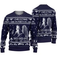 Die Hard Logo 3d Christmas Ugly Sweater