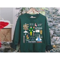 Welcome Sonata Sweatshirt, Christmas Elf Movie Sweatshirt, Elf Movie Sweatshirt — Sweats à capuche pour hommes