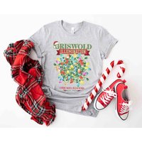 Griswold Illumination Shirt, Clark Griswold Shirt, Christmas Movie Shirt — T-shirts pour hommes