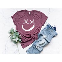 Louis Tomlinson Smiley T-shirt,one Direction Shirt