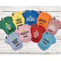 Buddy The Elf Movie Quote Custom Family Christmas Shirts — Mens T Shirts
