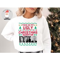 Ugly Christmas Sweatshirt - Classic Holiday Style — Sweats à capuche pour hommes