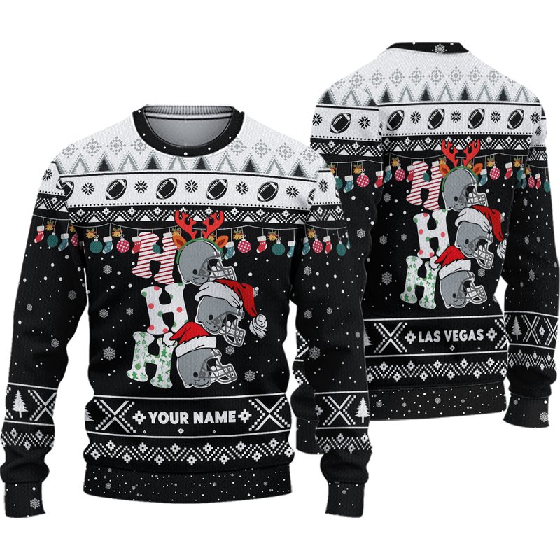 Las Vegas Christmas 3d Sweater — Chandails pour hommes