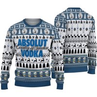 Absolut Vodka Ugly Christmas 3d Sweater