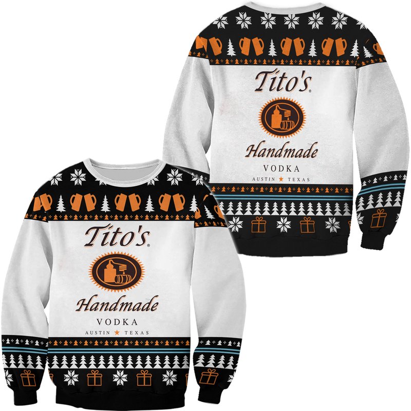 Tito's Christmas Sweater 3d
