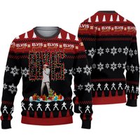 Elvis Presley Christmas Without You 2022 Ugly Sweater