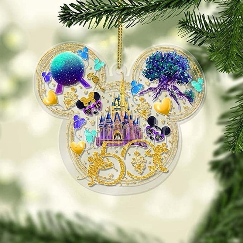 50 Years Of Magic - Mouse Ornament 2022 Christmas Tree Ornament — Ornaments