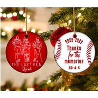 Baseball Legends Wainwright Molina Pujols Ornament Commemorative Ornament