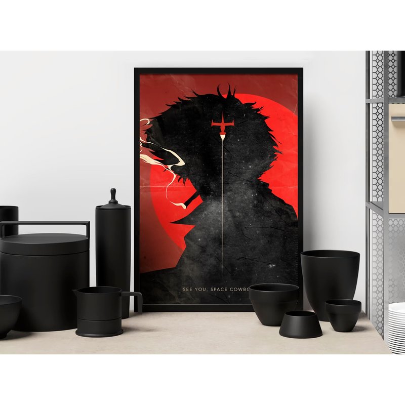 See You Space Cowboy / Anime Series Art Print / Anime Wall Poster — Affiches et impressions