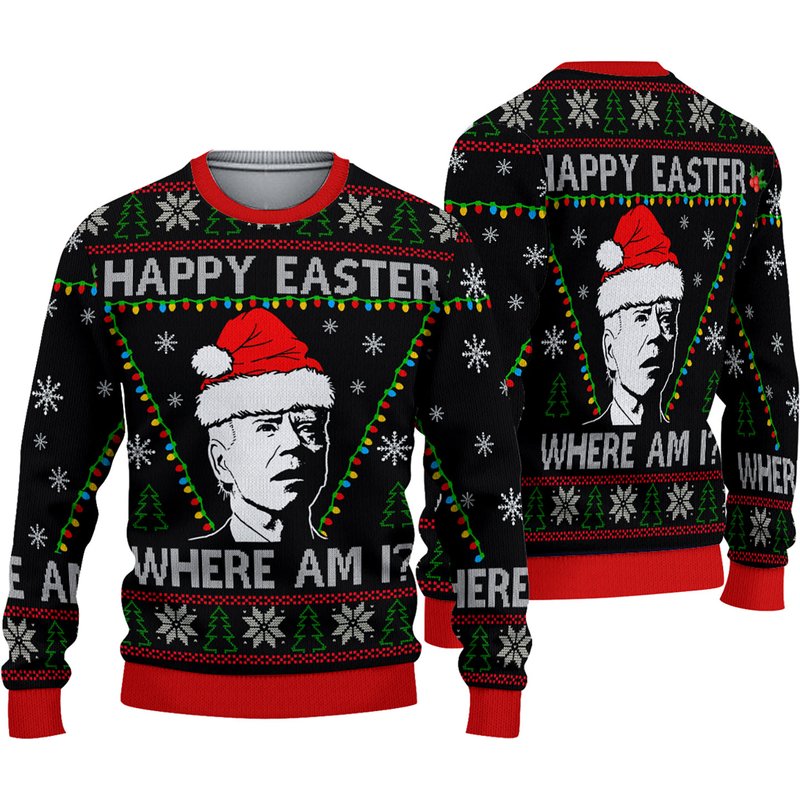 Where Am I?? Ugly Christmas Sweater