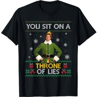 Elf You Sit On A Throne Of Lies T-shirt — T-shirts pour hommes