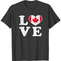 Vintage Canada Pride Flag T-shirt For Canadians
