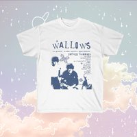 Vintage Nothing Happens Tracklist Wallows Simplistic Shirt