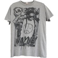 Vintage 2012 Lil Wayne T Shirt Official Gray Logo — T-shirts pour hommes