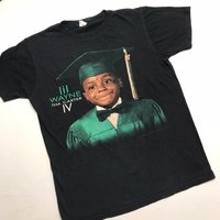 Vintage Rap Tee Lil Wayne Tha Carter 4 Album Shirt — T-shirts pour hommes