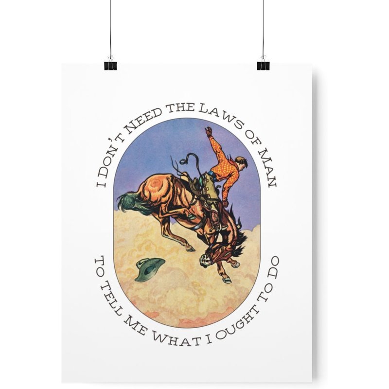 Triune God Tyler Childers Premium Poster