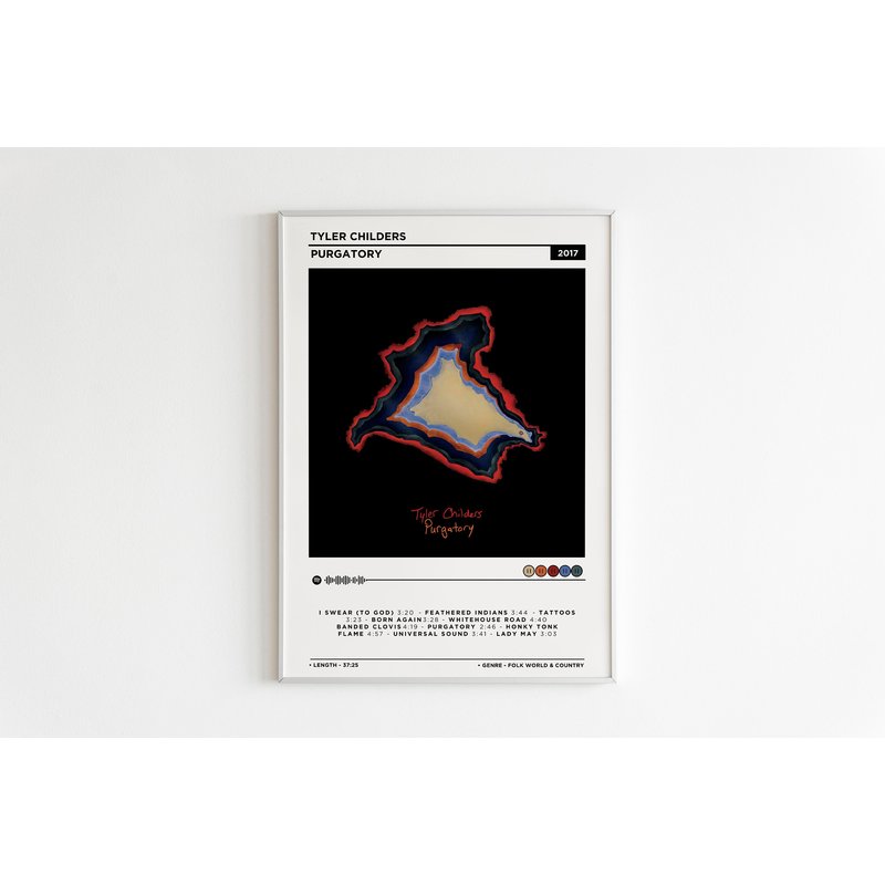 Tyler Childers - Purgatory Album Poster / Tyler Childers Poster