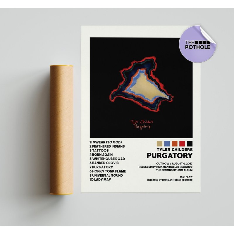 Tyler Childers Purgatory Album Poster — Affiches et impressions