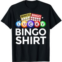 Cute Lucky Bingo For Men Women Casino Bingo Lovers T-shirt — T-shirts pour hommes