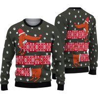 Dachshund Sweater, Christmas Ugly Christmas Sweater