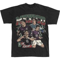 Vintage Team Mexico Soccer Bootleg Style Tshirt — T-shirts pour hommes