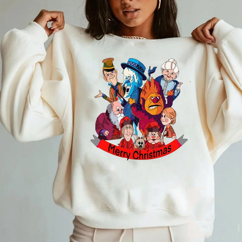 The Year Without Santa Claus Sweatshirt, Heat And Snow Misers Sweatshirt — Sweats à capuche pour hommes
