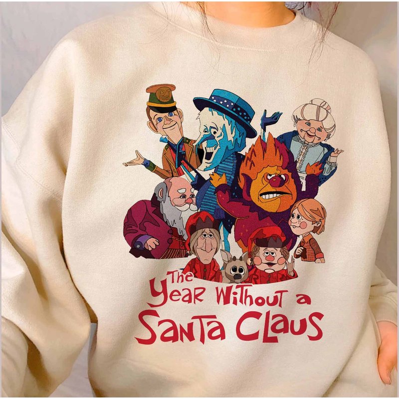 Heat And Snow Misers Sweatshirt, The Year Without Santa Snow Sweatshirt — Sweats à capuche pour hommes