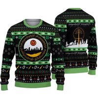 Sauron Eye Lotr Ugly Christmas Sweater