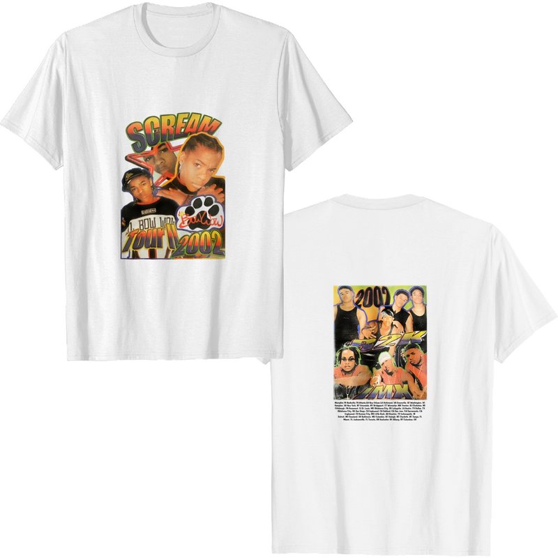 Vintage 2002 Lil Bow Wow Scream Tour Ii T-shirt — T-shirts pour hommes