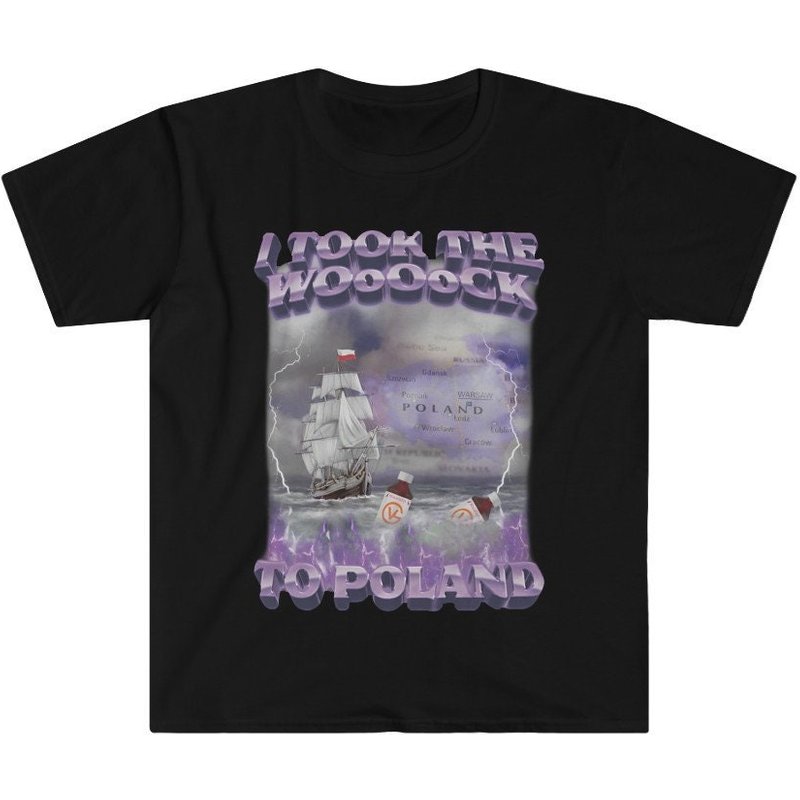 I Took The Wock To Poland Lil Yachty Funny Meme T Shirt — T-shirts pour hommes