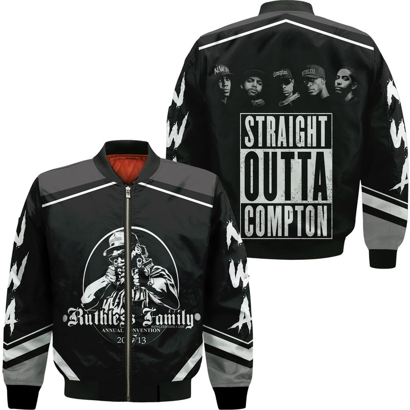 N.w.a. Eazy E Ruthless Family Annual Convetion Men's Bomber Jacket — Blousons et vestes légères