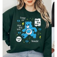 Grumpy Bear Cute Sweatshirt — Sweats à capuche pour hommes