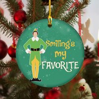 Buddy The Elf Smiling Christmas Ornament